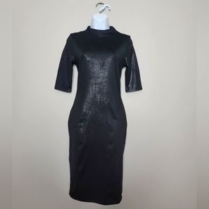 Faux Leather Bodycon Dress 🖤